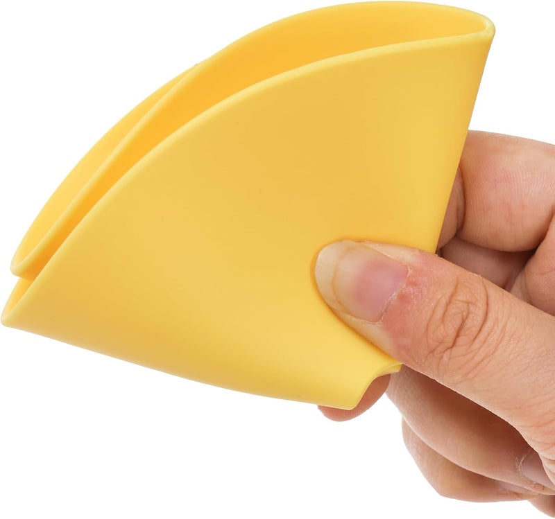 Eorbow 20 Pcs 6 Inch Flat Cones Spot Markers, Non-Skid Floor Hole Spot Markers, Soccer Cones Field Court Markers, Flat Discs Training Field Cones for Sports Speed Agility Practice, 5 Colors - Image 5